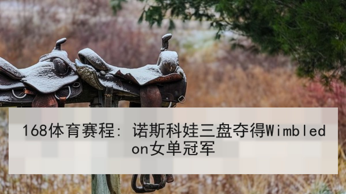 168体育赛程: 诺斯科娃三盘夺得Wimbledon女单冠军